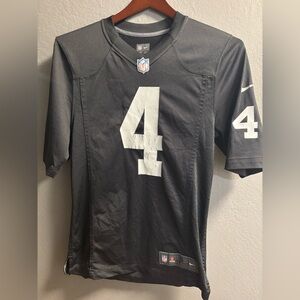 NFL On Field Las Vegas Raiders #4 Carr Jersey Men’s small Black